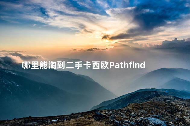 哪里能淘到二手卡西欧Pathfinder手表