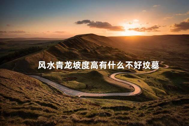 风水青龙坡度高有什么不好坟墓